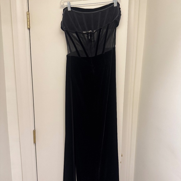 Velvet Corset Dress - Picture 2 of 2